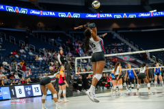 Atlanta Vibe vs Dallas Pulse at Gas South Arena in Duluth, Georgia. Photo by Royce Bussey / Sho'Nuff iMages.